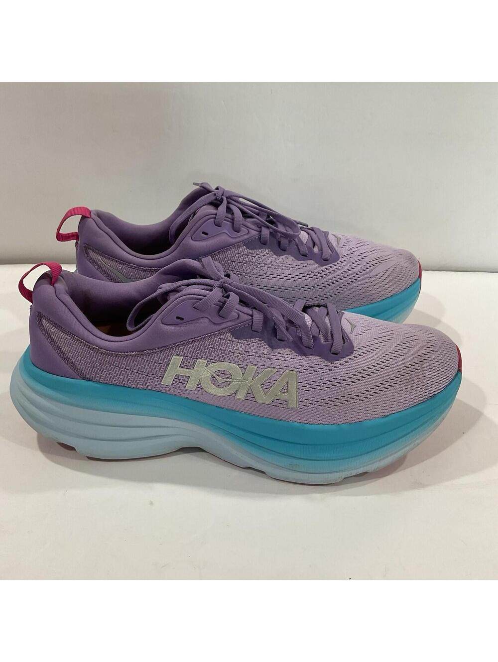 Hoka One One Bondi 8 Women 10.5US 9UK 43 1/3EU Chalk Violet 1127952-CVPL Running